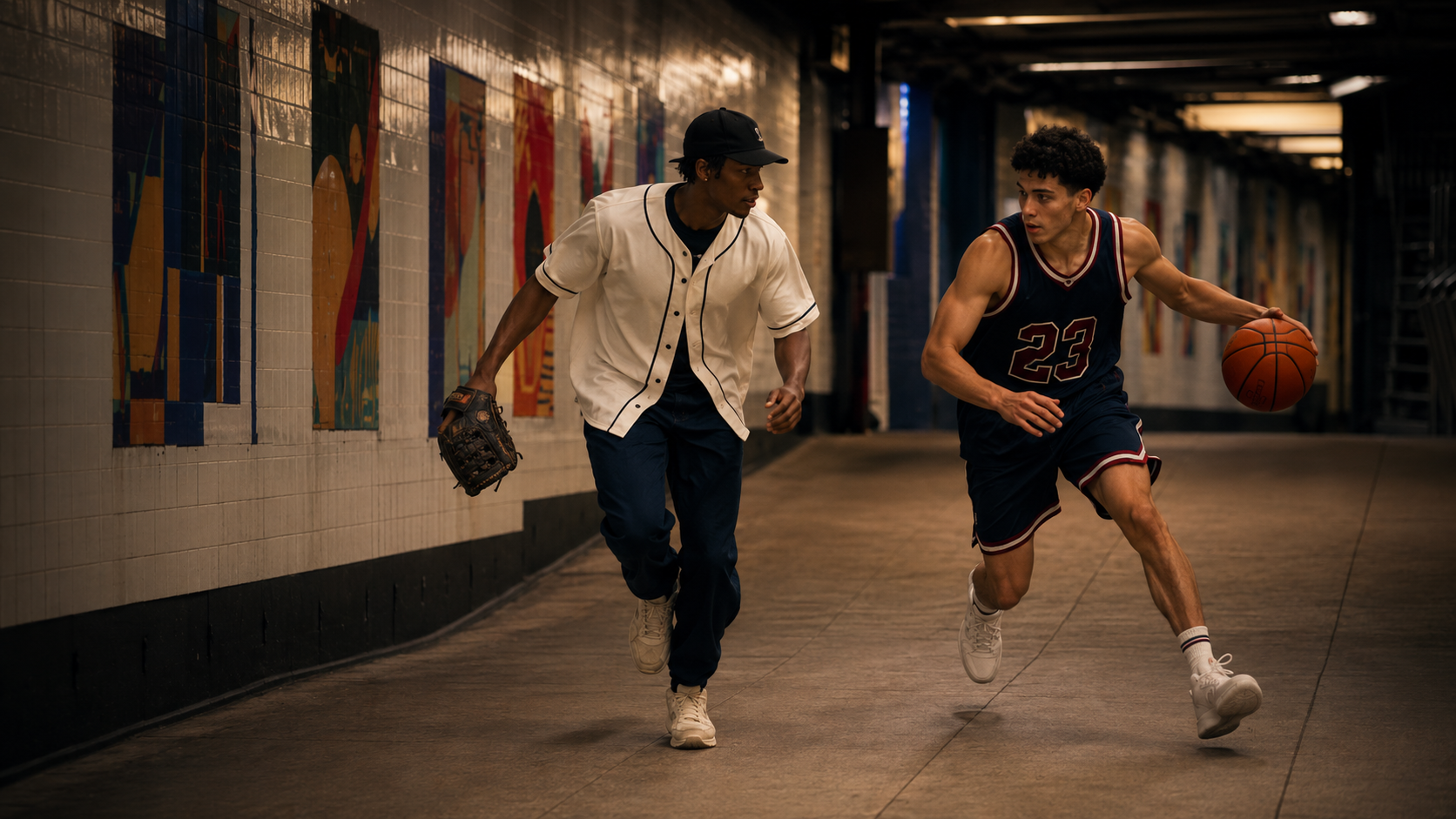 Game tunnel sport outfit